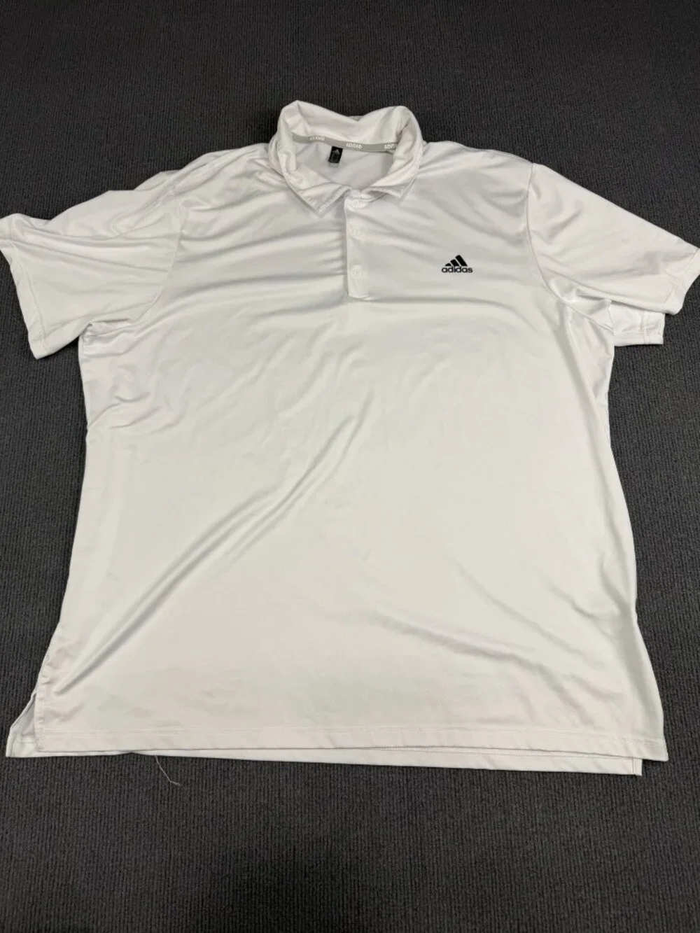 Adidas Mens White Golf Polo Shirt 3XL